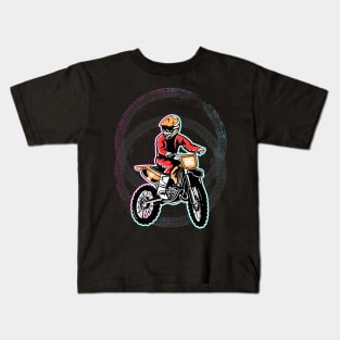 motocross Kids T-Shirt